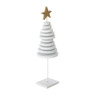 Kerstboom hout - rond - 7x26 cm