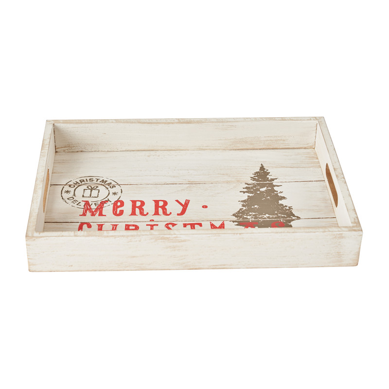 Kerstboom huisje huisdieren - groen - 38x38x48 cm
