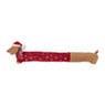 Kerst tochtstopper teckel - 90 cm - diverse varianten