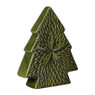 Kerstboom keramiek ster groot - groen - 19.3x16x5 cm