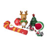 Hondenspeelgoed - kerst - set van 6