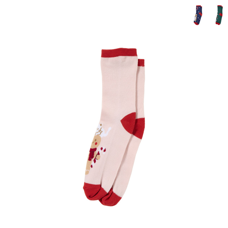 Kerstsokken - maat 39-42 / 43-45 - diverse varianten