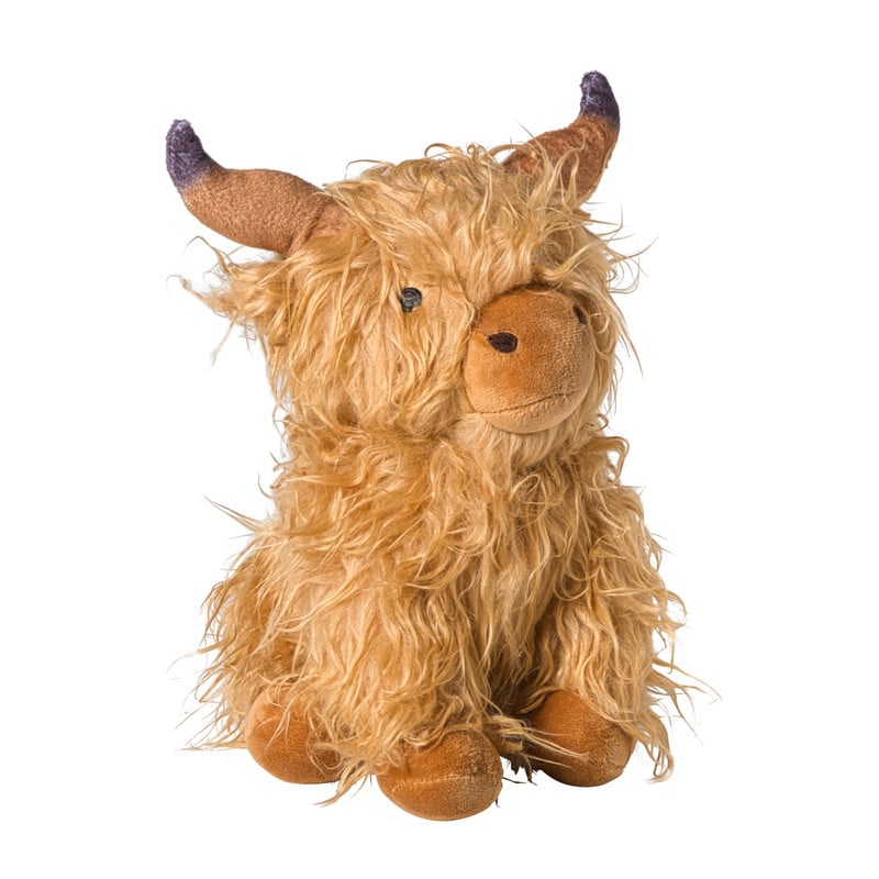 Kerstknuffel koe - multikleur