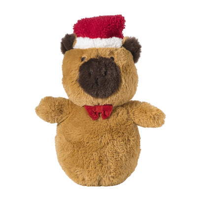 Kerstknuffel capibara - bruin