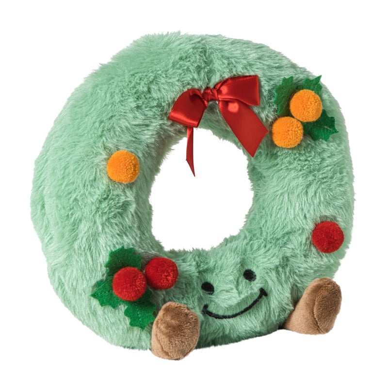 Kerstknuffel donut - multikleur