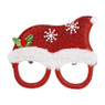 Bril kerst - santa - kunststof