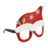 Bril kerst - santa - kunststof