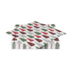 Servetten kerstboom - multikleur - set van 20 - 33x33 cm 