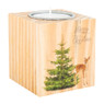 Theelicht hout print - S