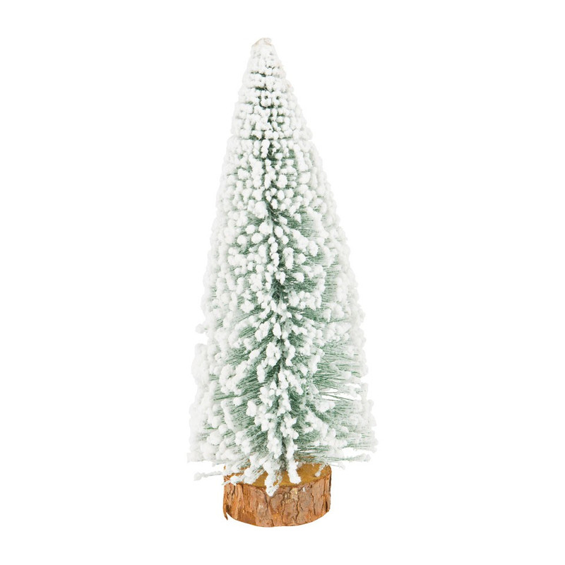 Kerstboom sneeuw - M - 23 cm