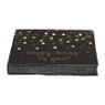 Servetten kerst - zwart/goud - 16.5x16.5 cm - set van 12