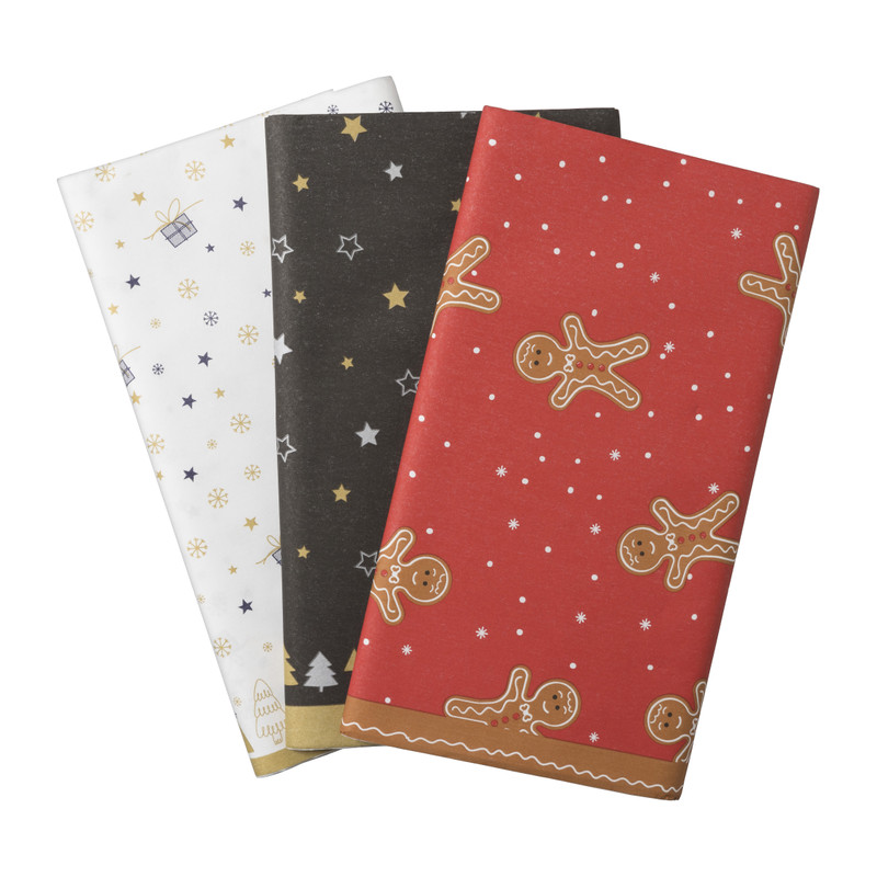 Papieren tafelkleed - rendier - 138x220 cm