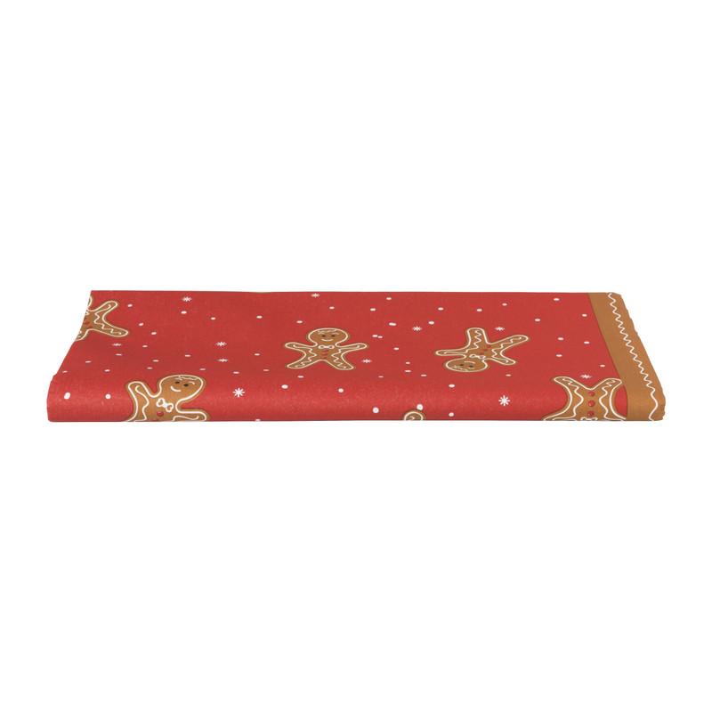 Papieren tafelkleed - gingerbread - 138x220 cm