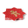 Servetten gingerbread - set van 20 - 33x33 cm