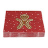 Servetten gingerbread - set van 20 - 33x33 cm