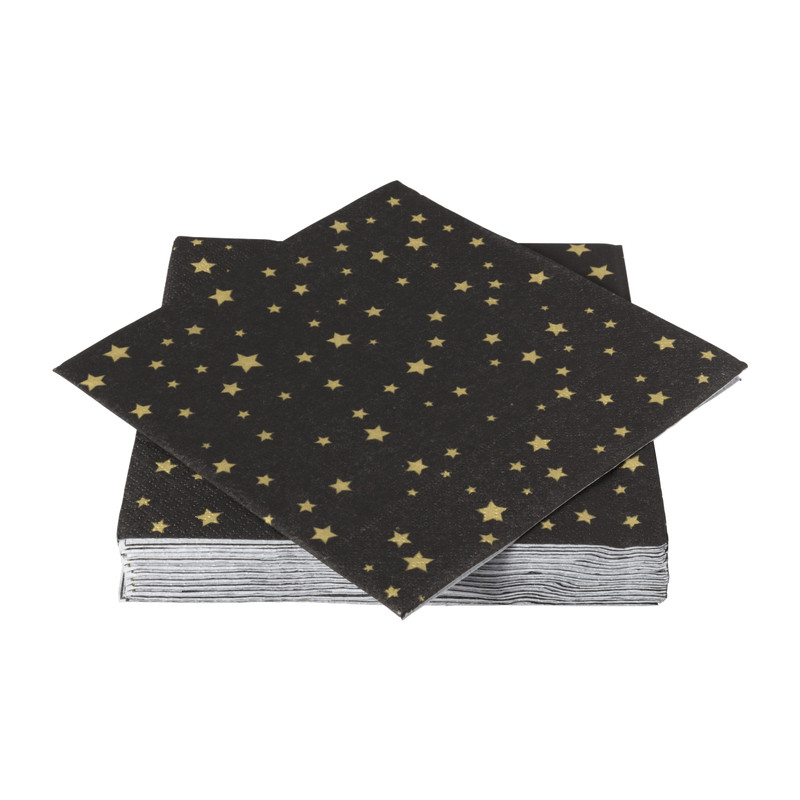 Servet sterren - diverse varianten - 33x33 cm