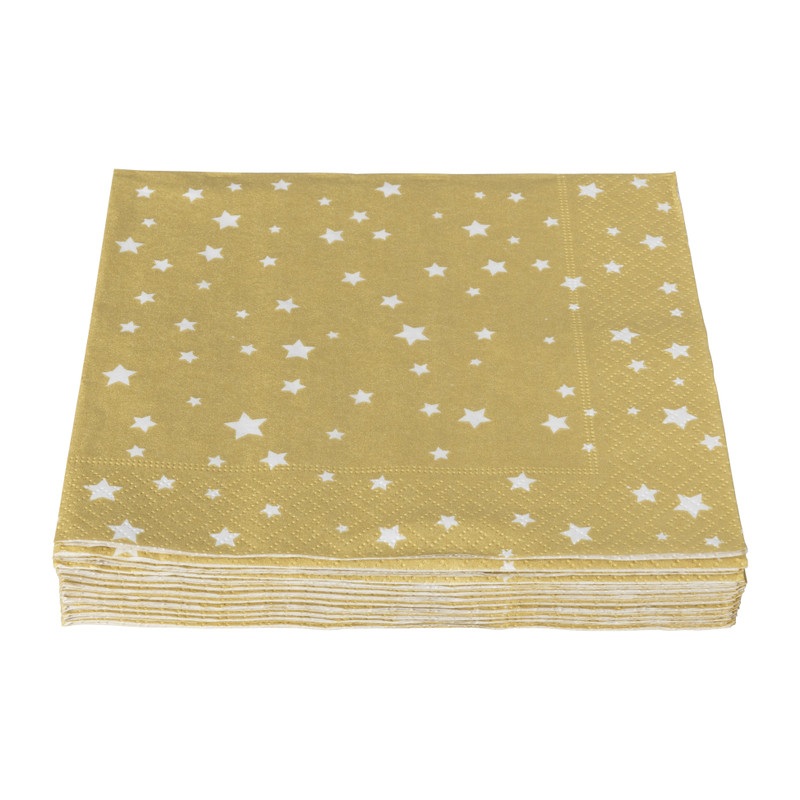 Servet sterren - diverse varianten - 33x33 cm