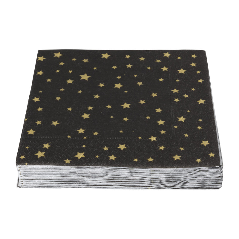 Servet sterren - diverse varianten - 33x33 cm