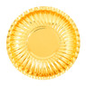 Mini papieren bordjes goud - Ø10cm - set van 8