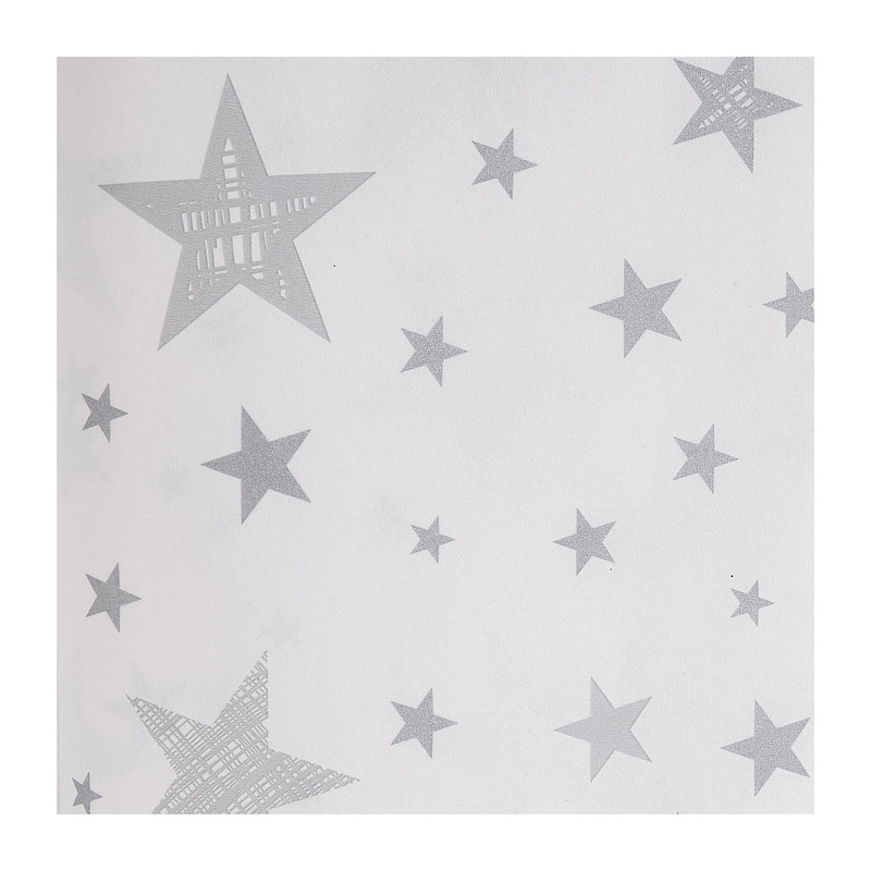 Duni tafelkleed - star silver - 138x220 cm