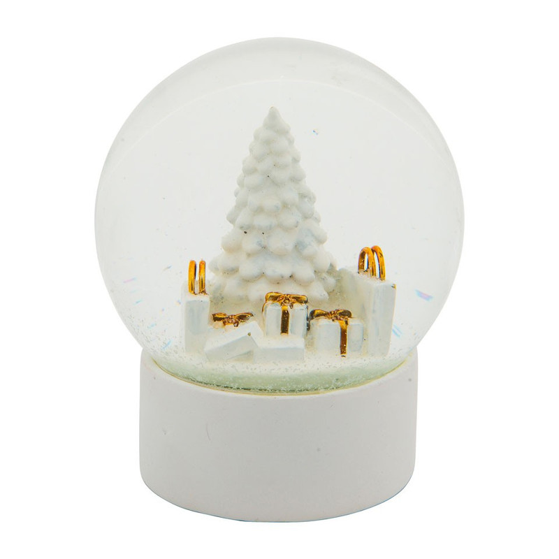 Sneeuwbol - kerstboom cadeaus - 12x14 cm