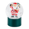 Sneeuwbol - santa - 4,5x4,5x6 cm