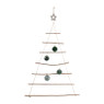 Hanger kerstboom - diverse kleuren - 80x120 cm 