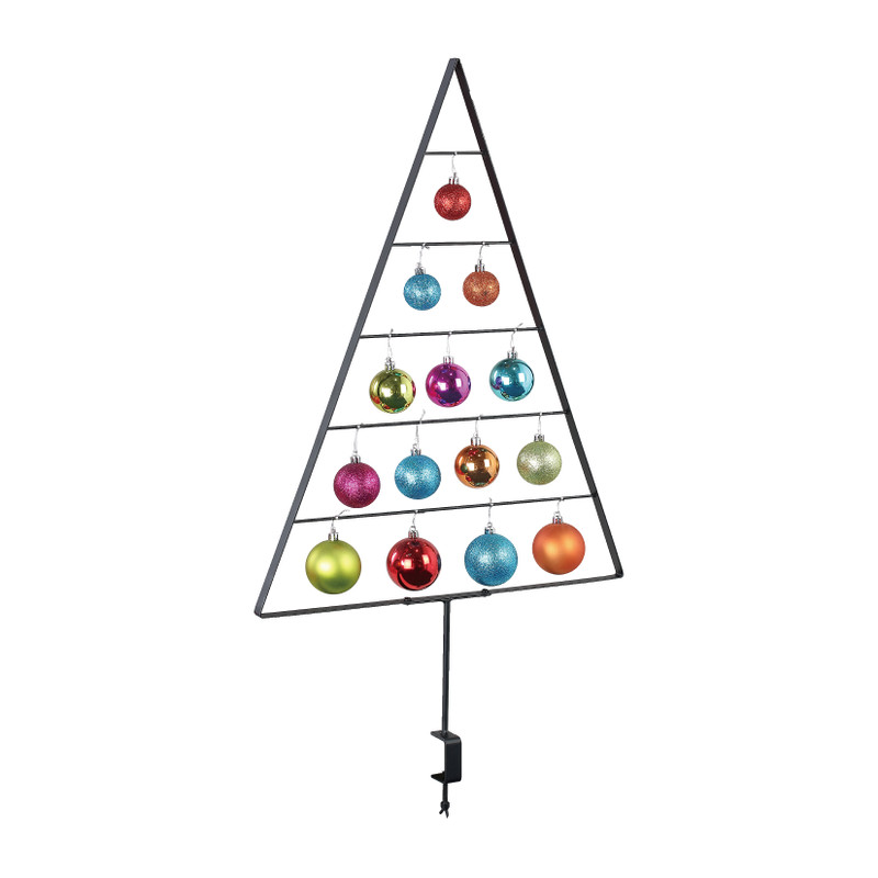 Tafelclip kerstboom - 45x3.5x80 cm 