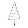 Tafelclip kerstboom - 45x3.5x80 cm 