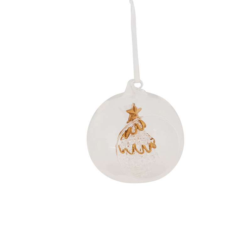 Kerstbal ornament - ø8 cm