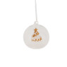 Kerstbal ornament - ø8 cm