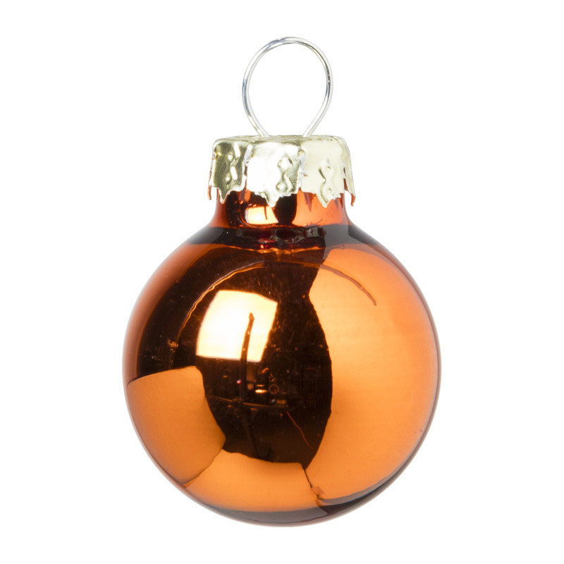 Kerstbal box boho - multikleur - set van 24