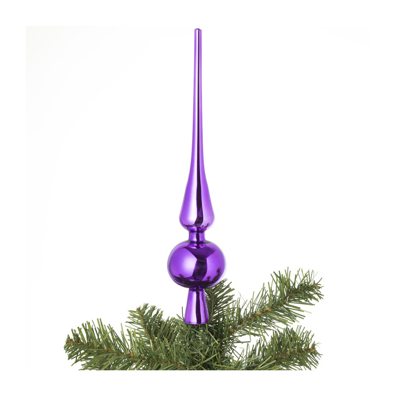 Piek glas - paars - ø6x28 cm