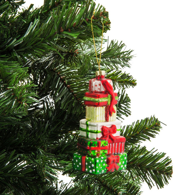 Kersthanger - cadeaus - 6x11,5 cm