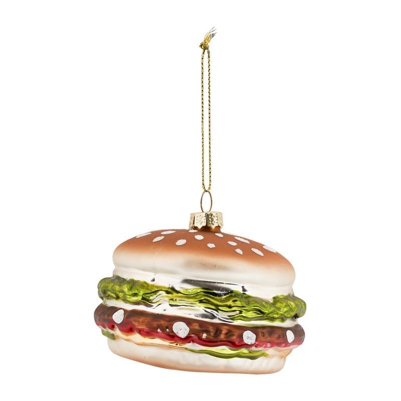 Kerstbal hamburger