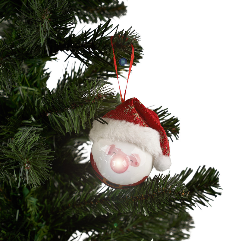 LED kerstbal - diverse varianten - ⌀6 cm 