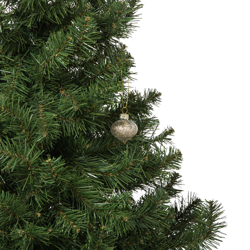 Kerstbal sneeuwvlok - goudkleurig