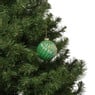 Kerstbal gedraaid - groen