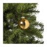 kerstbal multicolor - glas - 8 stuks