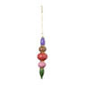 Kersthanger pegel pearl - multikleur - 4x4x16 cm 