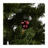Kerstclip paddenstoel - 4x4x6 cm - diverse varianten