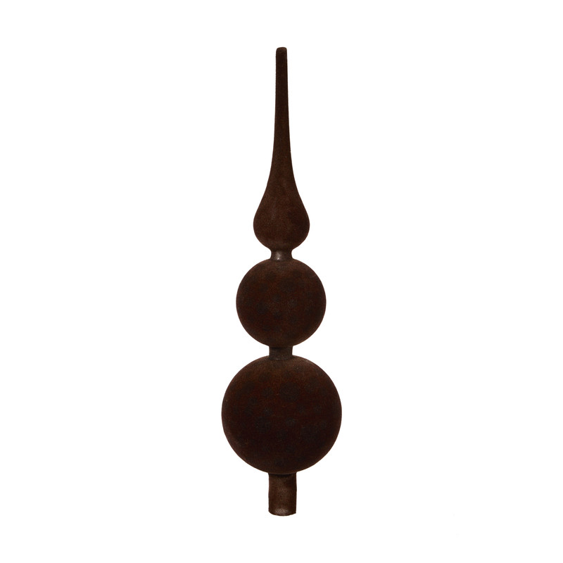 Piek dots groot - bruin - ø8x31 cm 