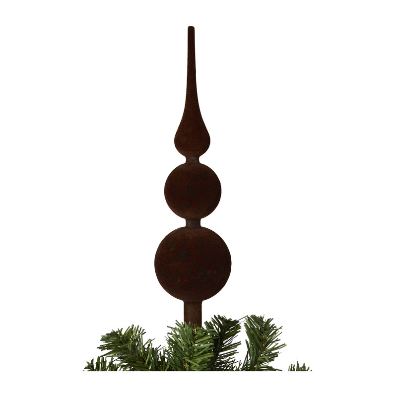 Piek dots groot - bruin - ø8x31 cm 