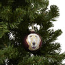 Kerstbal golden retriever - groen - ø8 cm