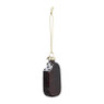 Kersthanger choco ijsje - bruin - 3.8x2x11 cm