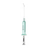 Kersthanger botox spuit - blauw - ø3.5x16 cm