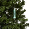 Kersthanger botox spuit - blauw - ø3.5x16 cm