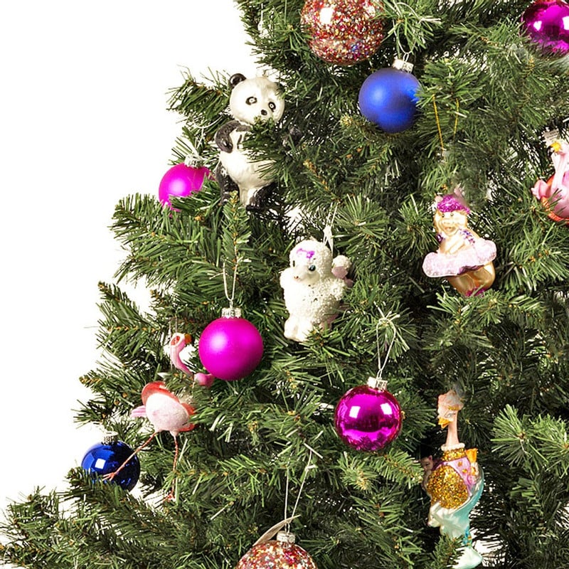 Kerstballenset X-mas fun - 30-delig