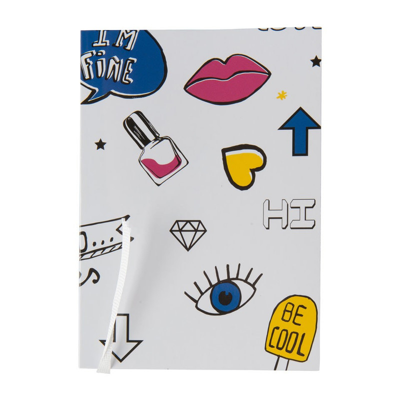 Notitieboek A6 - graphics 