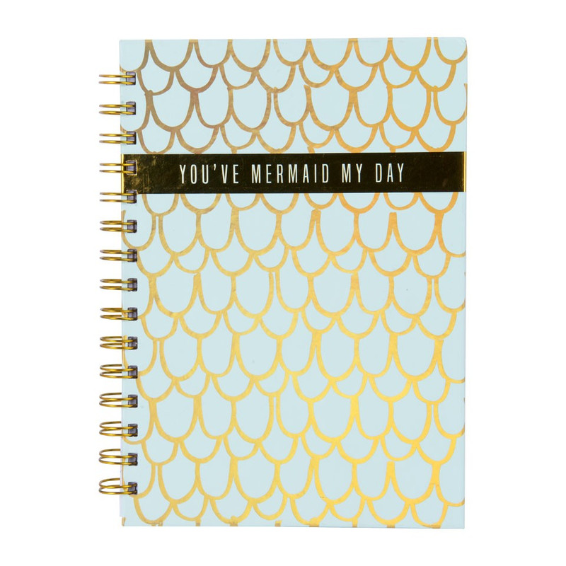 Notitieboek A5 - You've mermaid my day